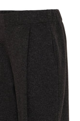 Fransa Minta Pants - Charcoal Grey Melange